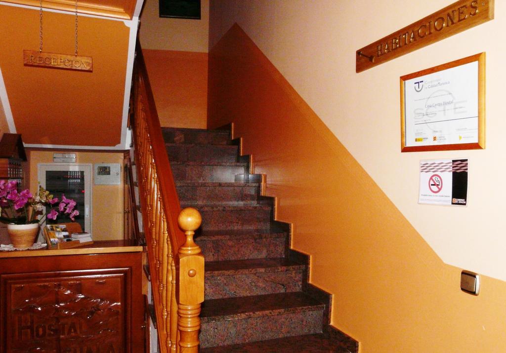 Hostal Rural Casa Castro Alberuela de la Liena Bagian luar foto