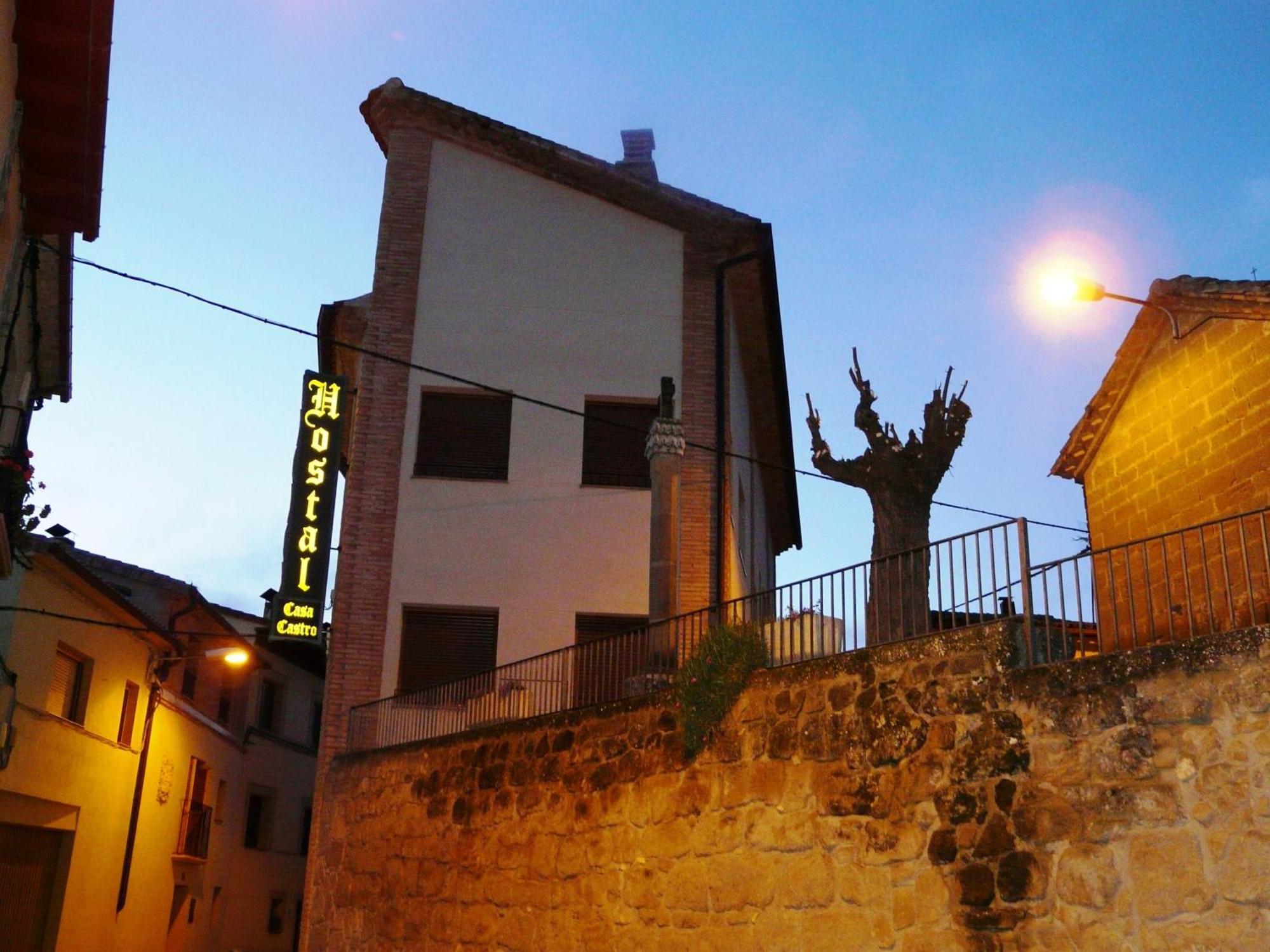 Hostal Rural Casa Castro Alberuela de la Liena Bagian luar foto