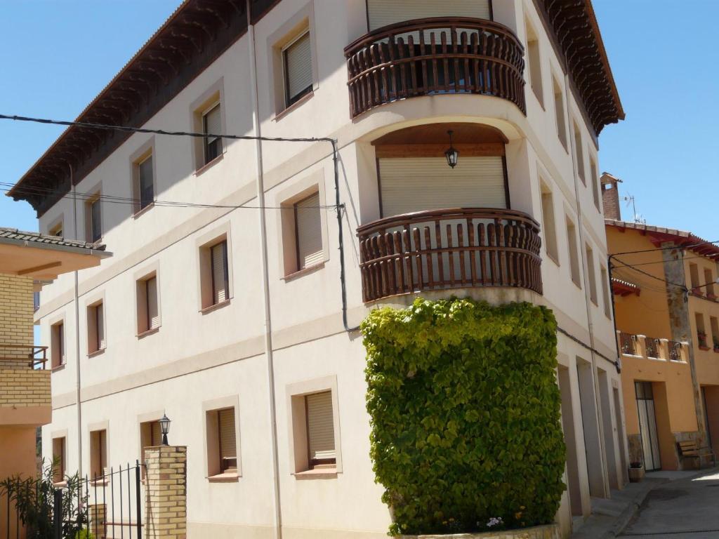 Hostal Rural Casa Castro Alberuela de la Liena Bagian luar foto