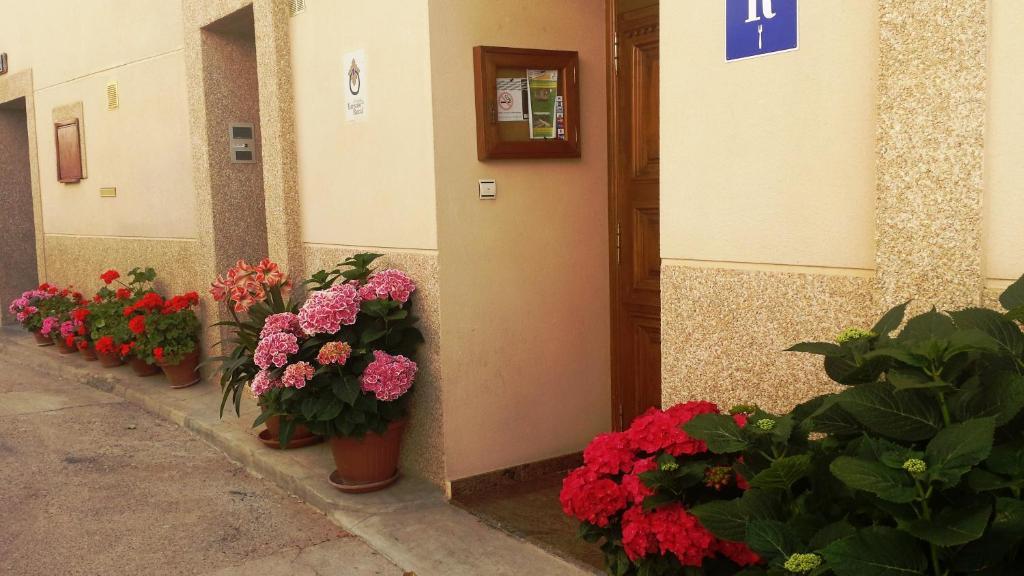 Hostal Rural Casa Castro Alberuela de la Liena Bagian luar foto